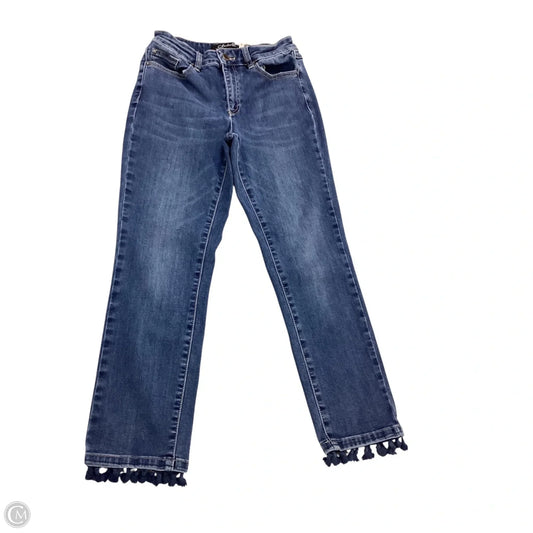 Jeans Skinny By Charlie B In Blue Denim, Size: 4