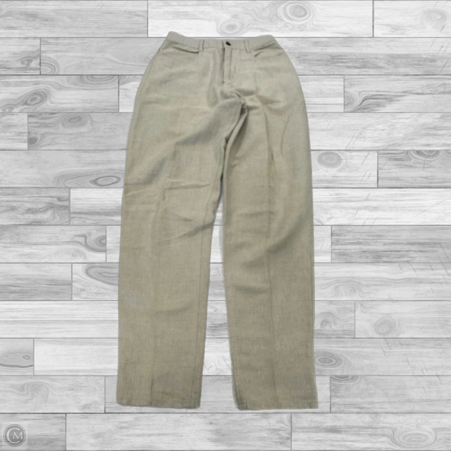 Pants Linen By Talbots In Beige, Size: 8
