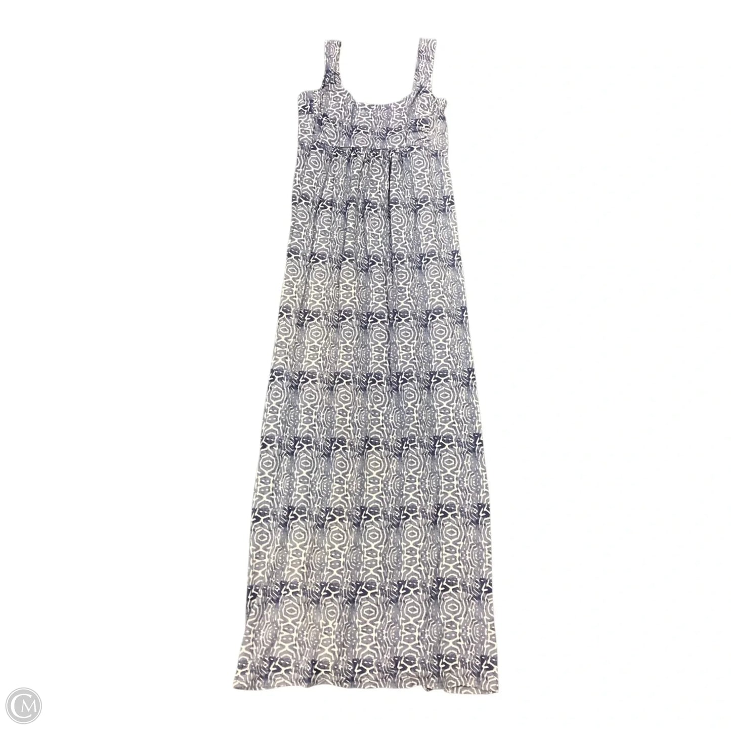 Dress Casual Maxi By Fresh Produce In Blue & White, Size: S