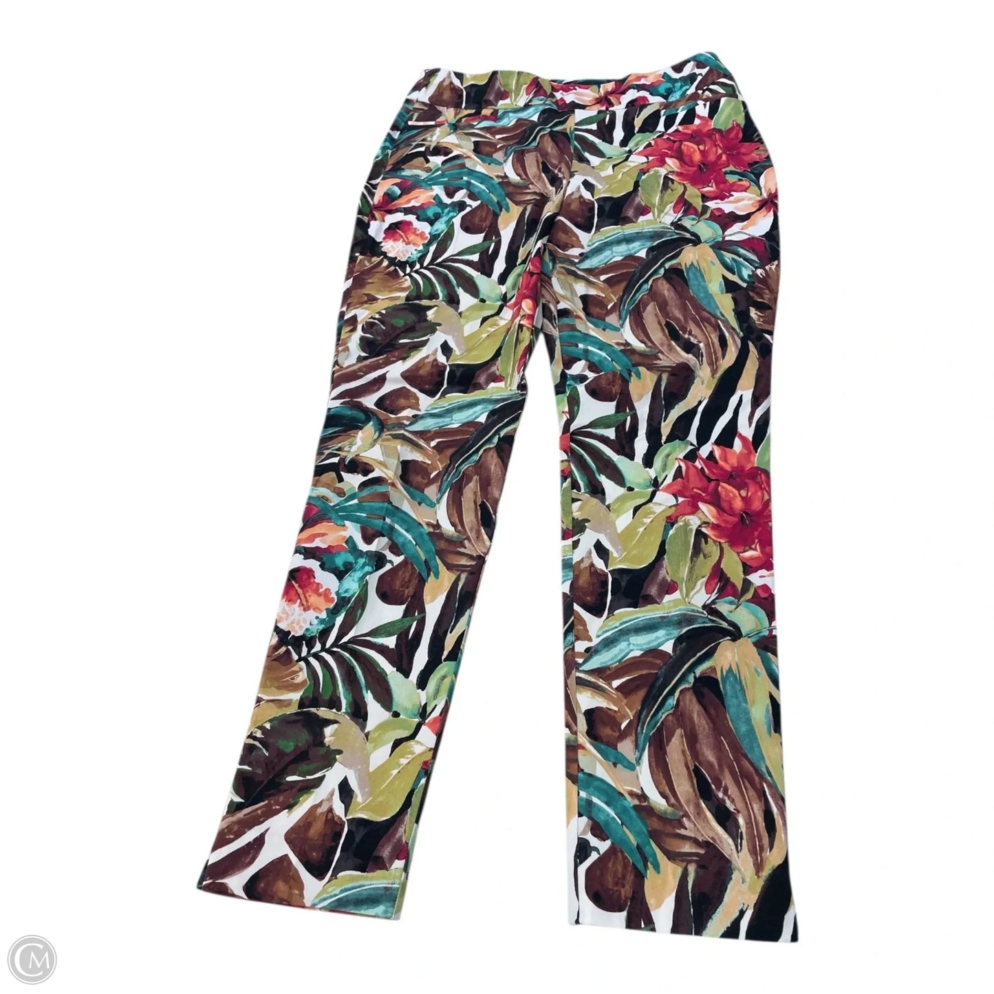 Pants Other By Chicos In Floral Print, Size: 6