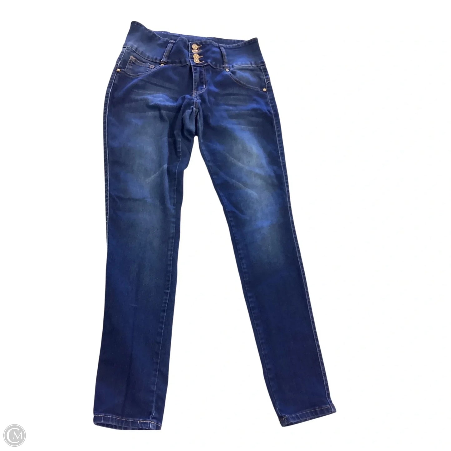 Jeans Straight By Clothes Mentor In Blue Denim, Size: 16