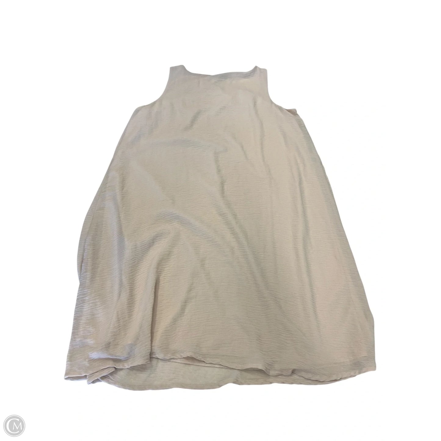 Dress Casual Midi By Clothes Mentor In Beige, Size: M