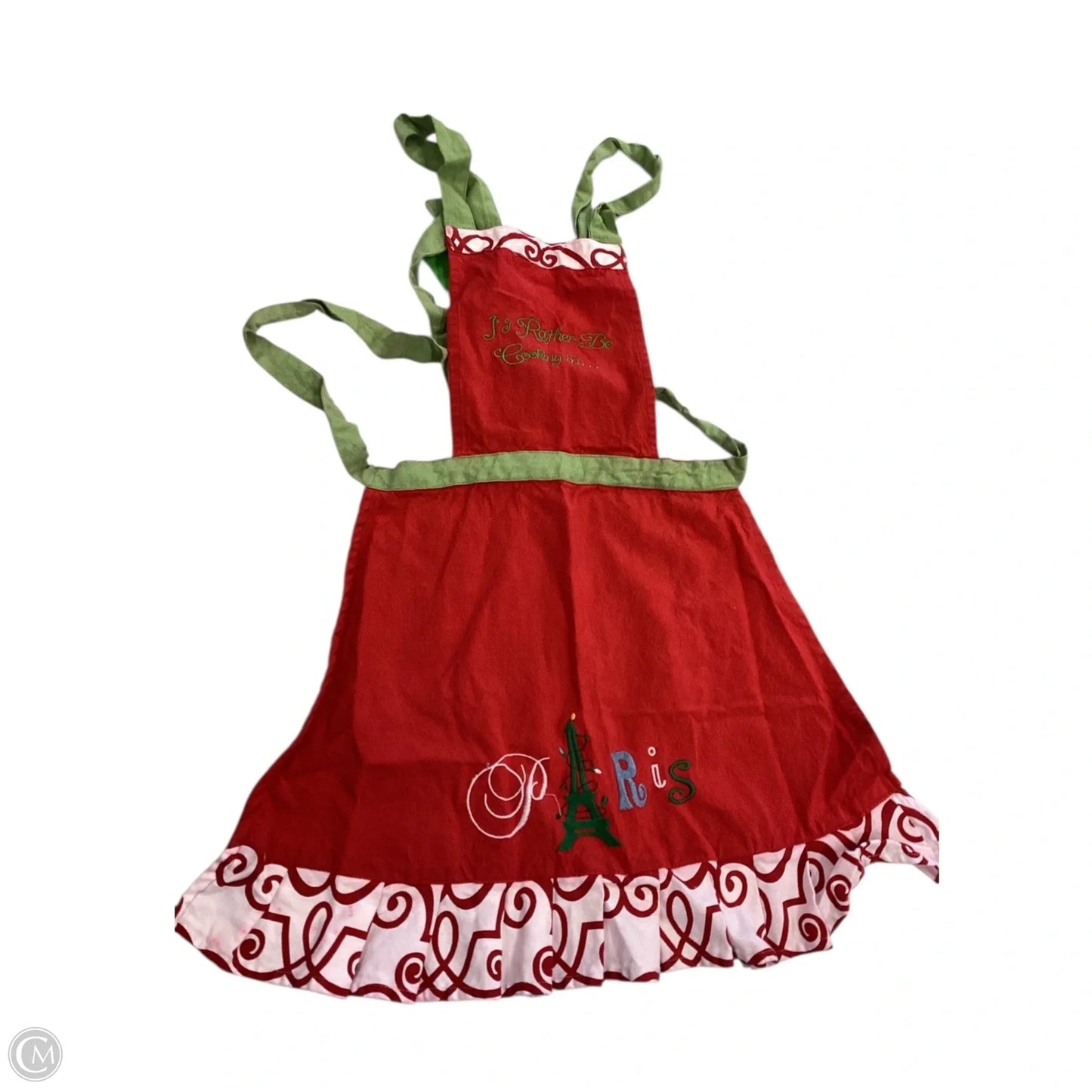 Overalls By Clothes Mentor In Green & Red, Size: S