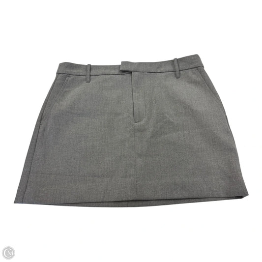 Skirt Mini & Short By Gap In Grey, Size: 12