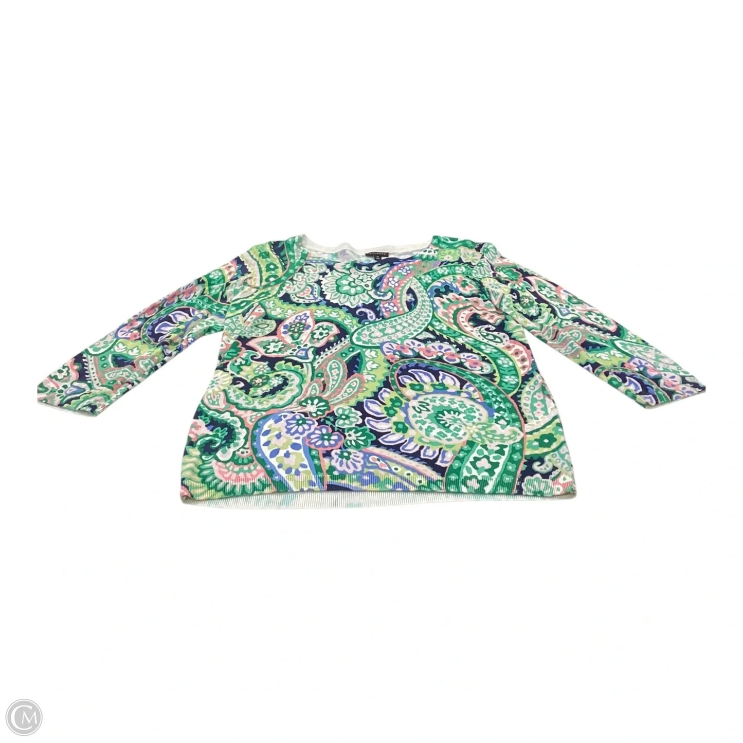 Sweater By Talbots In Multi-colored, Size: M