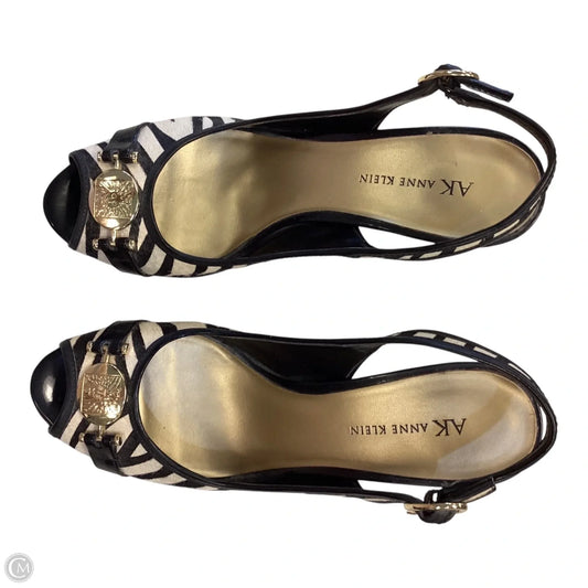 Shoes Heels Stiletto By Anne Klein In Animal Print, Size: 9