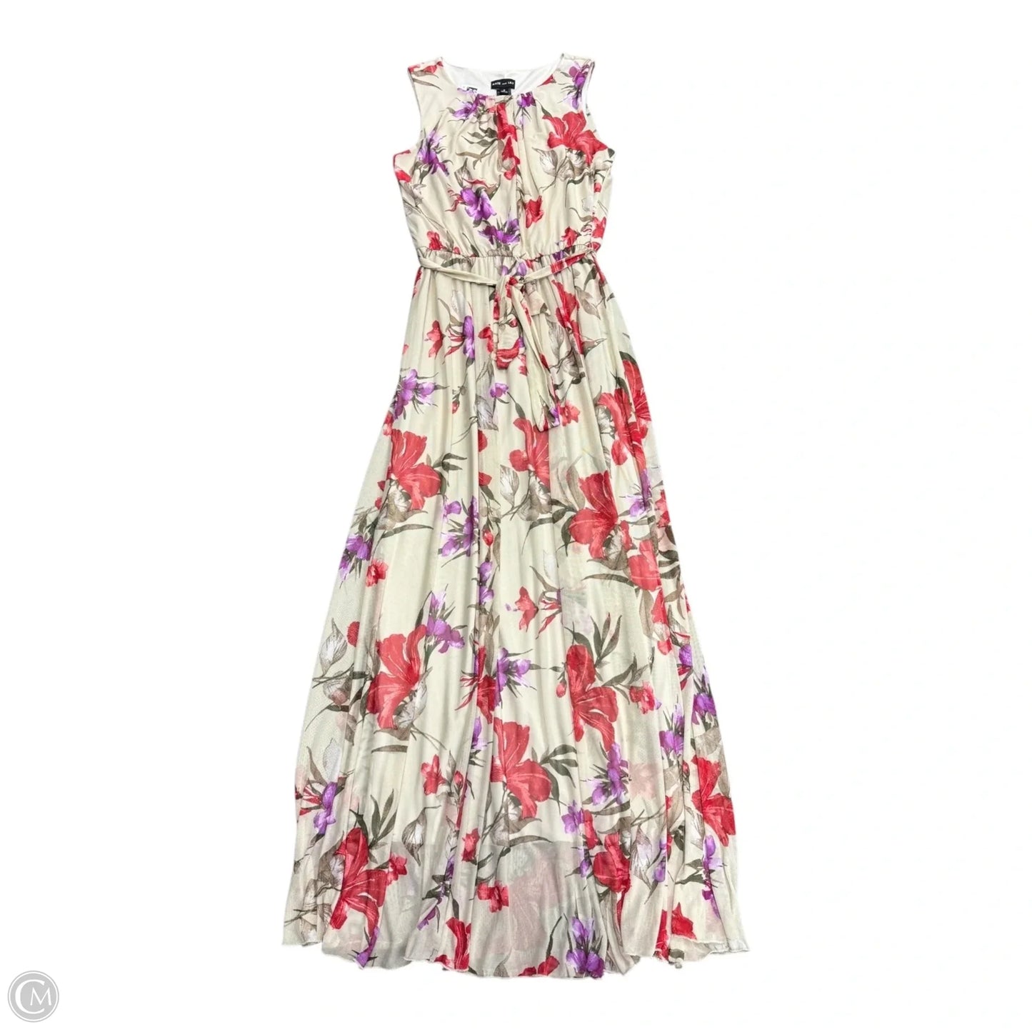 Dress Casual Maxi By Kate And Lily In Floral Print, Size: 8