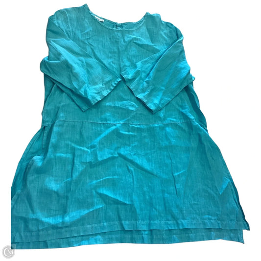 Dress Casual Midi By Bryn Walker In Teal, Size: L