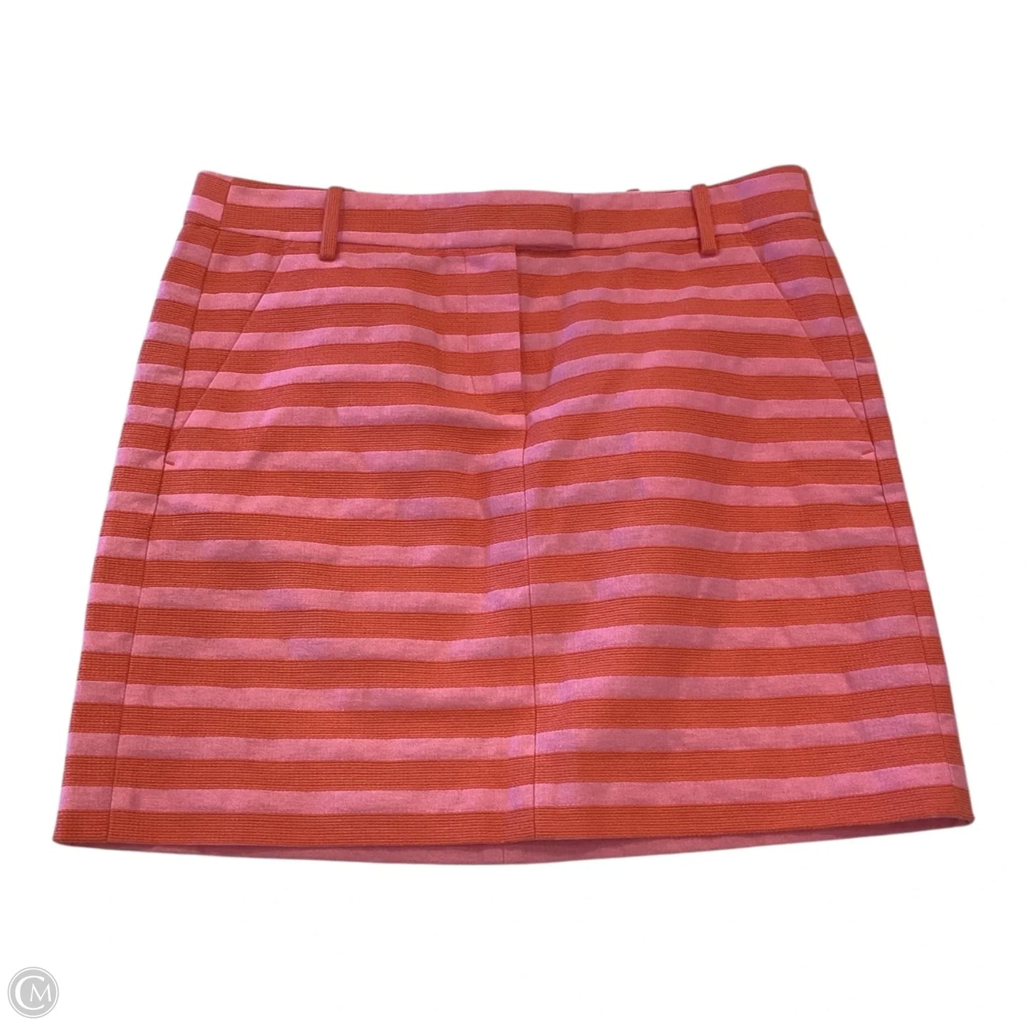 Skirt Mini & Short By J. Crew In Striped Pattern, Size: 4