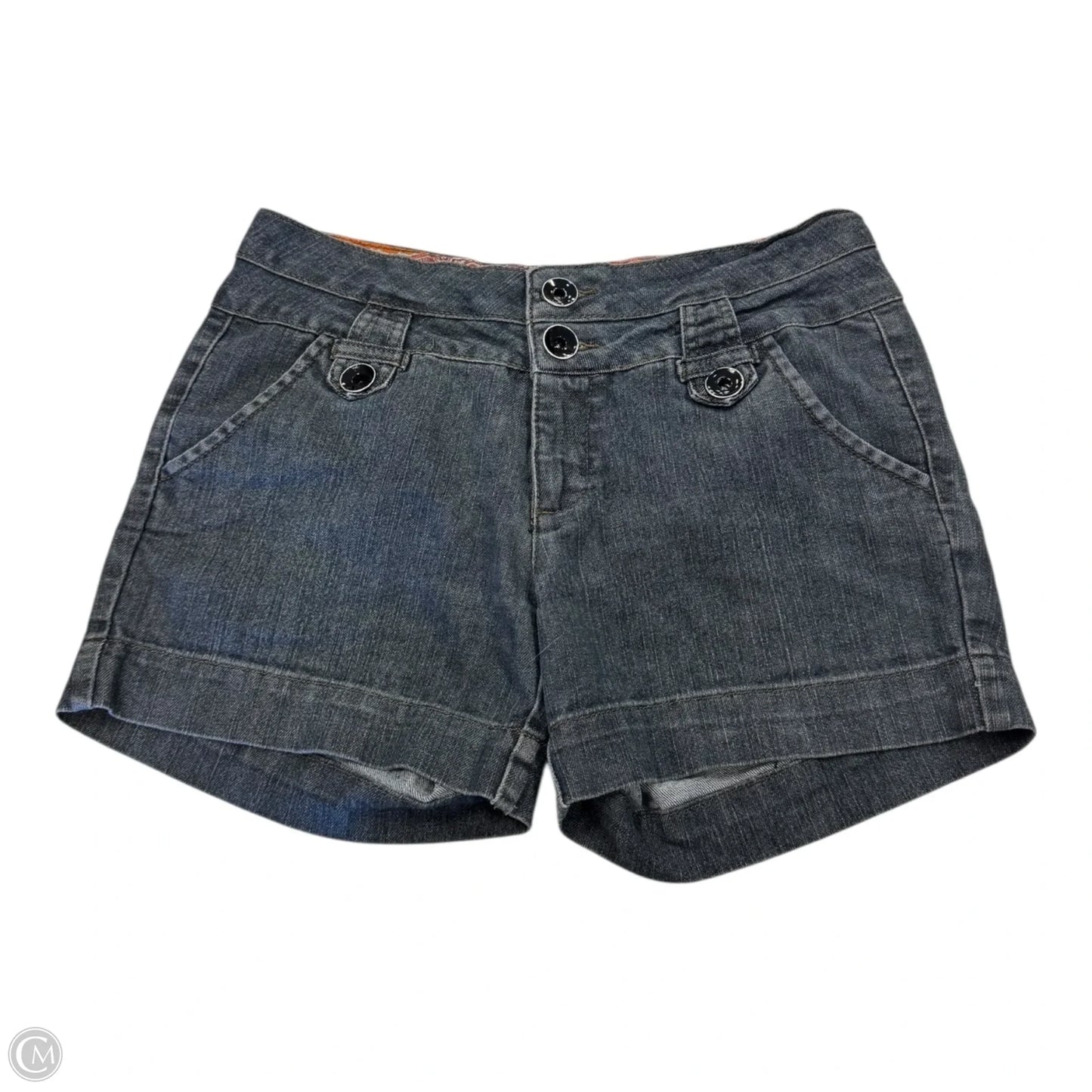 Shorts By One 5 One In Blue Denim, Size: 8