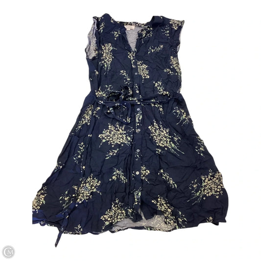 Dress Casual Short By Loft In Floral Print, Size: 16