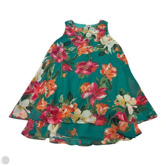 Dress Casual Short By Jessica Howard In Floral Print, Size: 10p