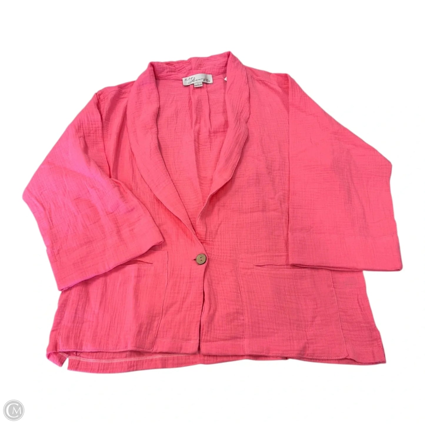 Blazer By Vintage Havana In Pink, Size: L