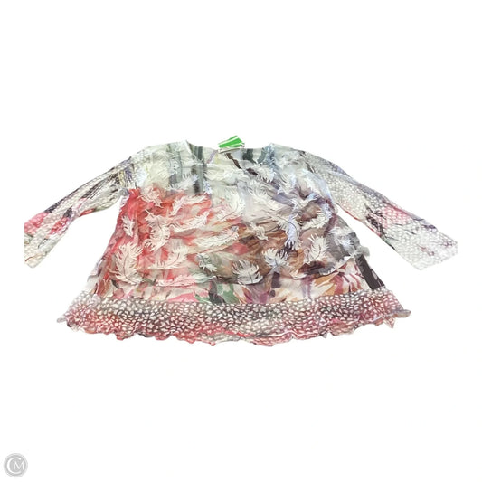 Top 3/4 Sleeve By Clothes Mentor In Multi-colored, Size: M