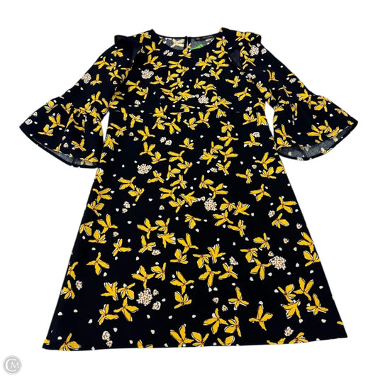 Dress Casual Midi By Zara Basic In Floral Print, Size: Xs