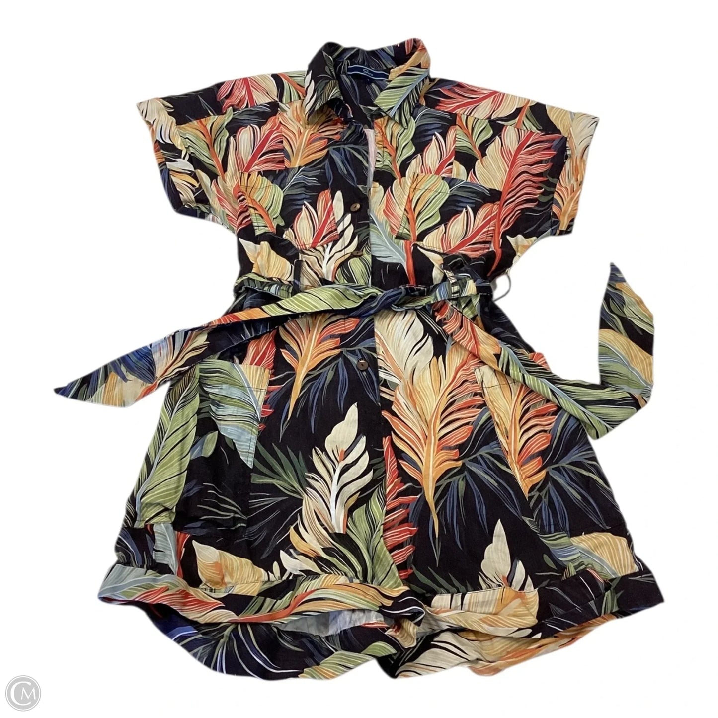 Romper By Shore In Tropical Print, Size: S