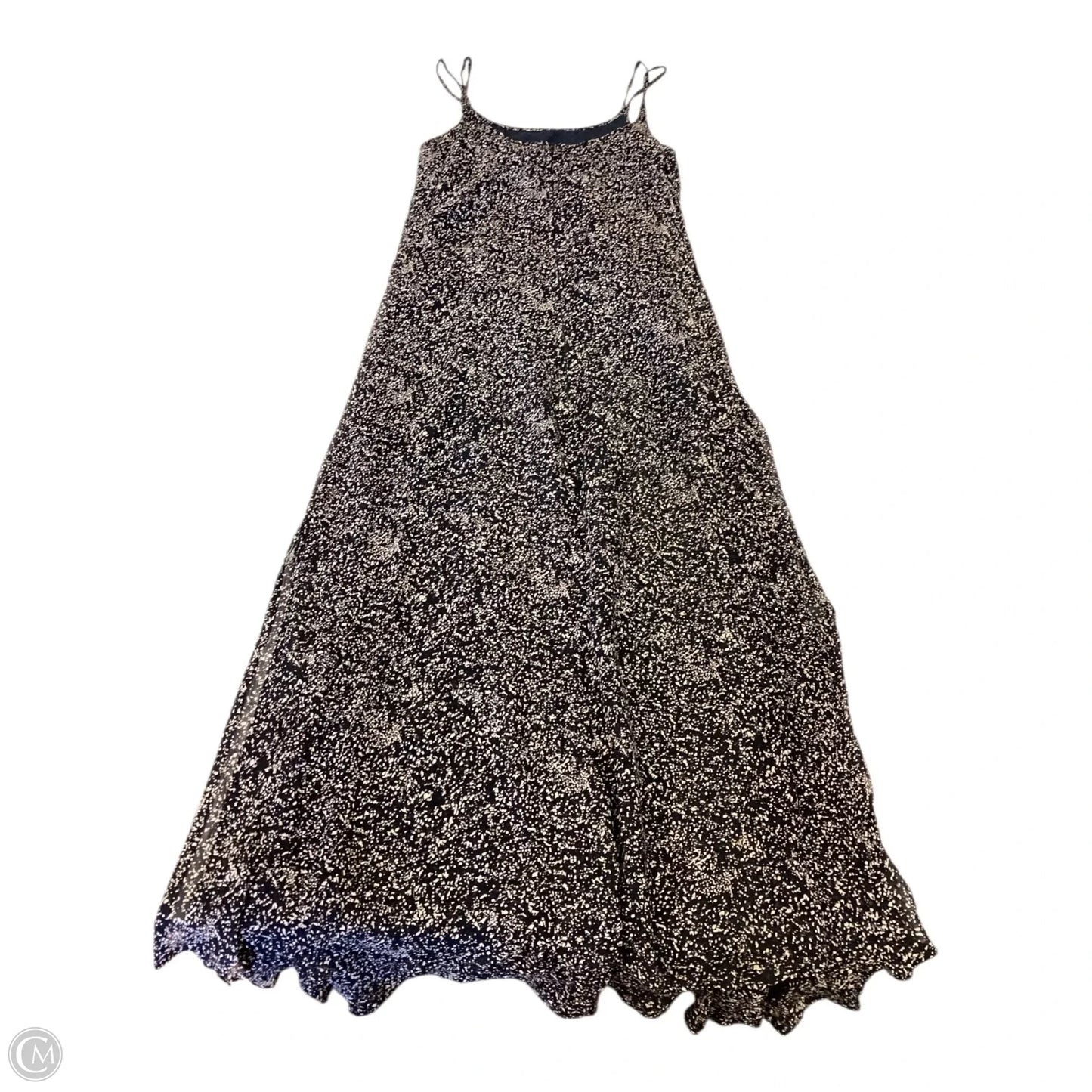 Dress Casual Maxi By Newport News In Black & Brown, Size: 6