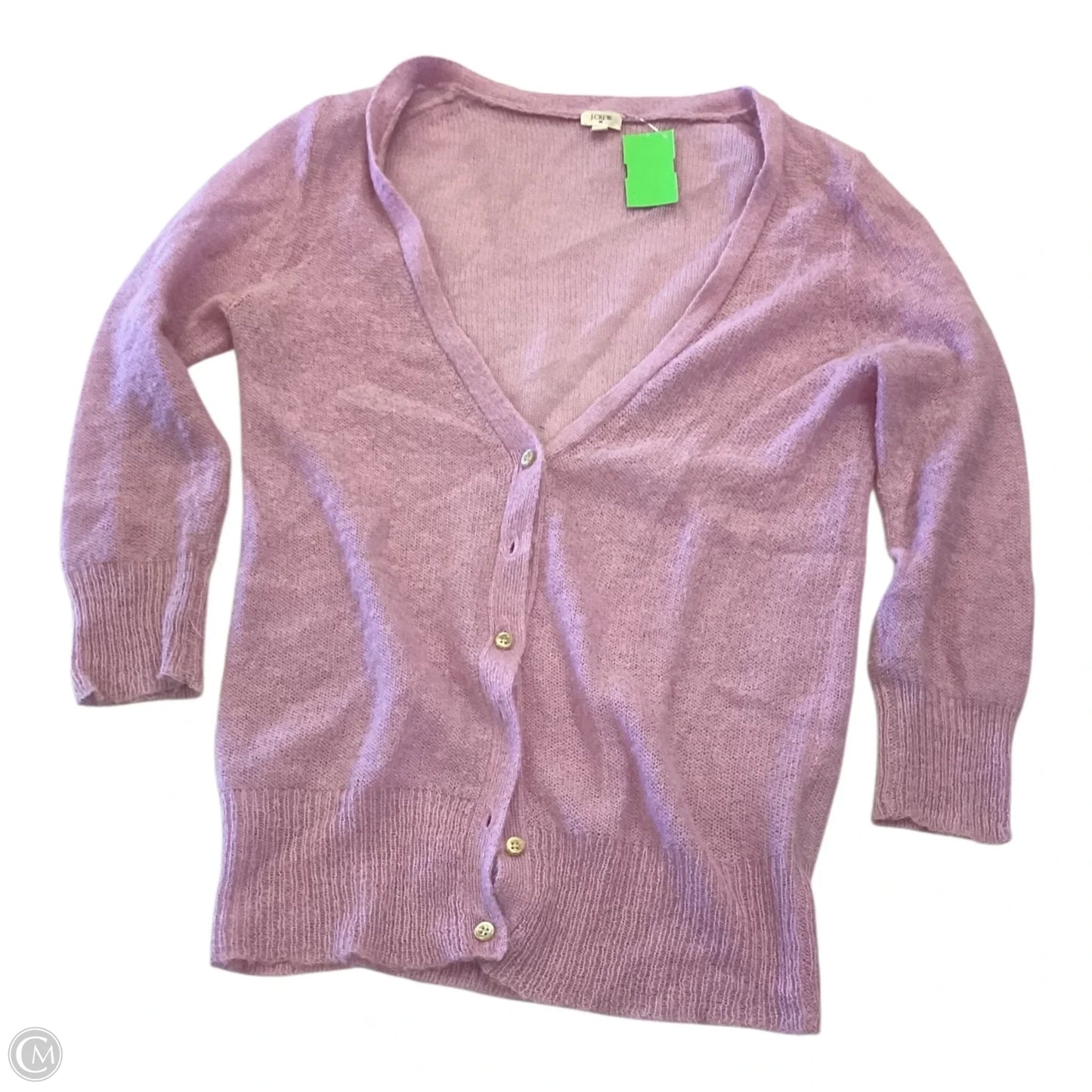 Cardigan By J. Crew In Purple, Size: M