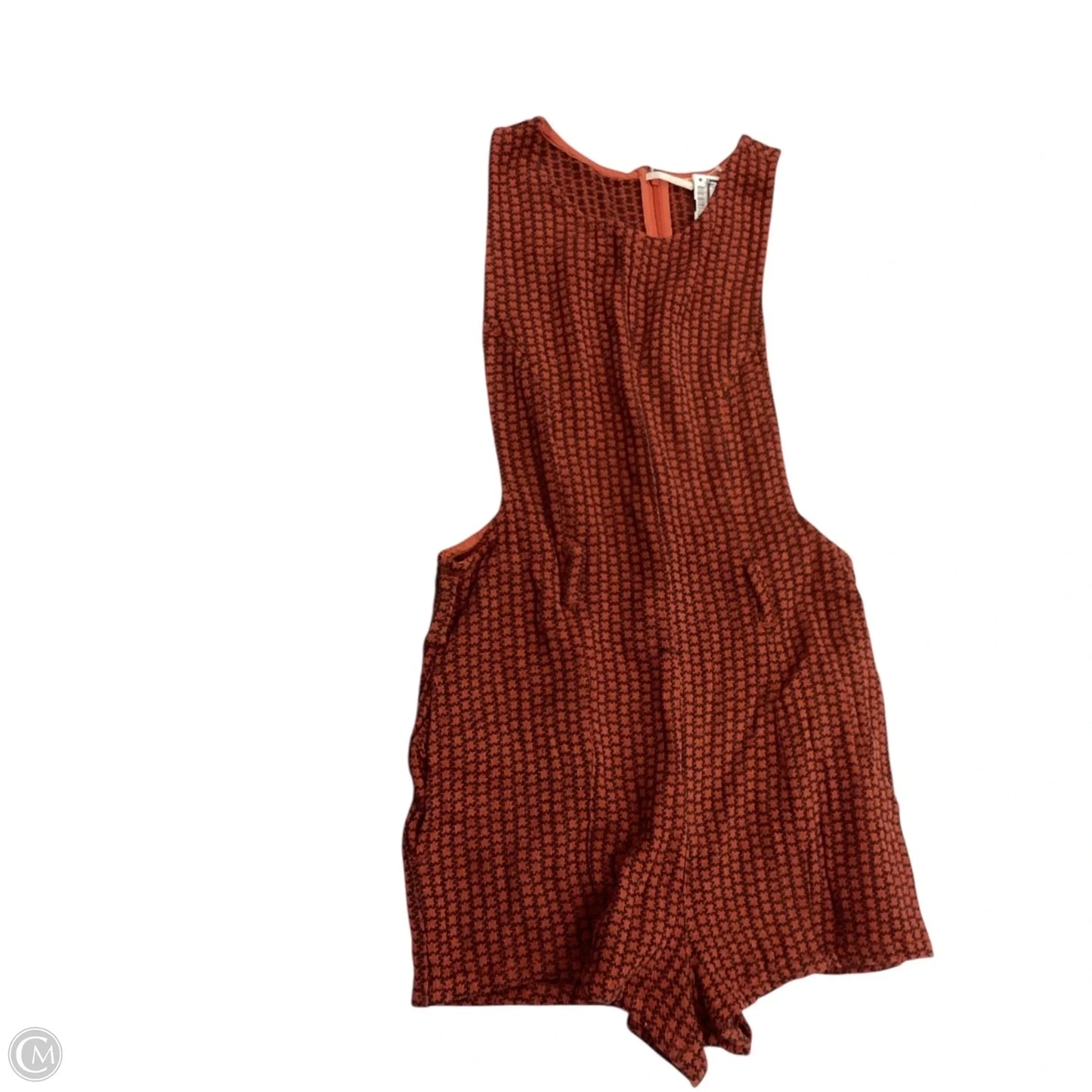 Jumpsuit By Free People In Black & Orange, Size: 8 (no belt)
