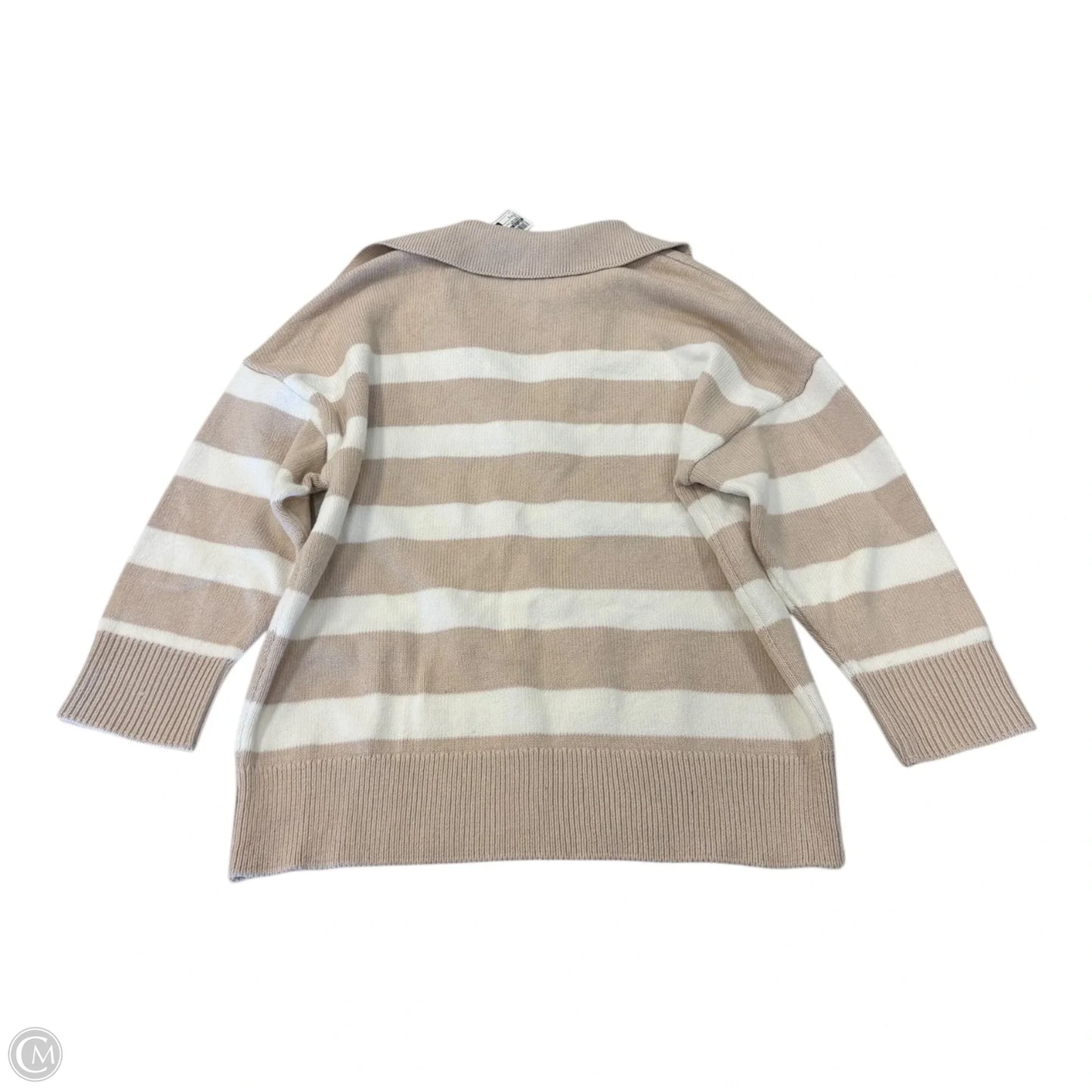 Sweater By Design History In Striped Pattern, Size: S