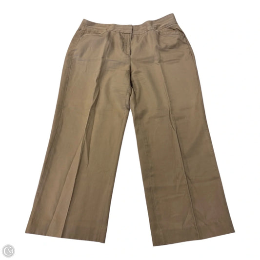Capris By Peck And Peck In Beige, Size: 10