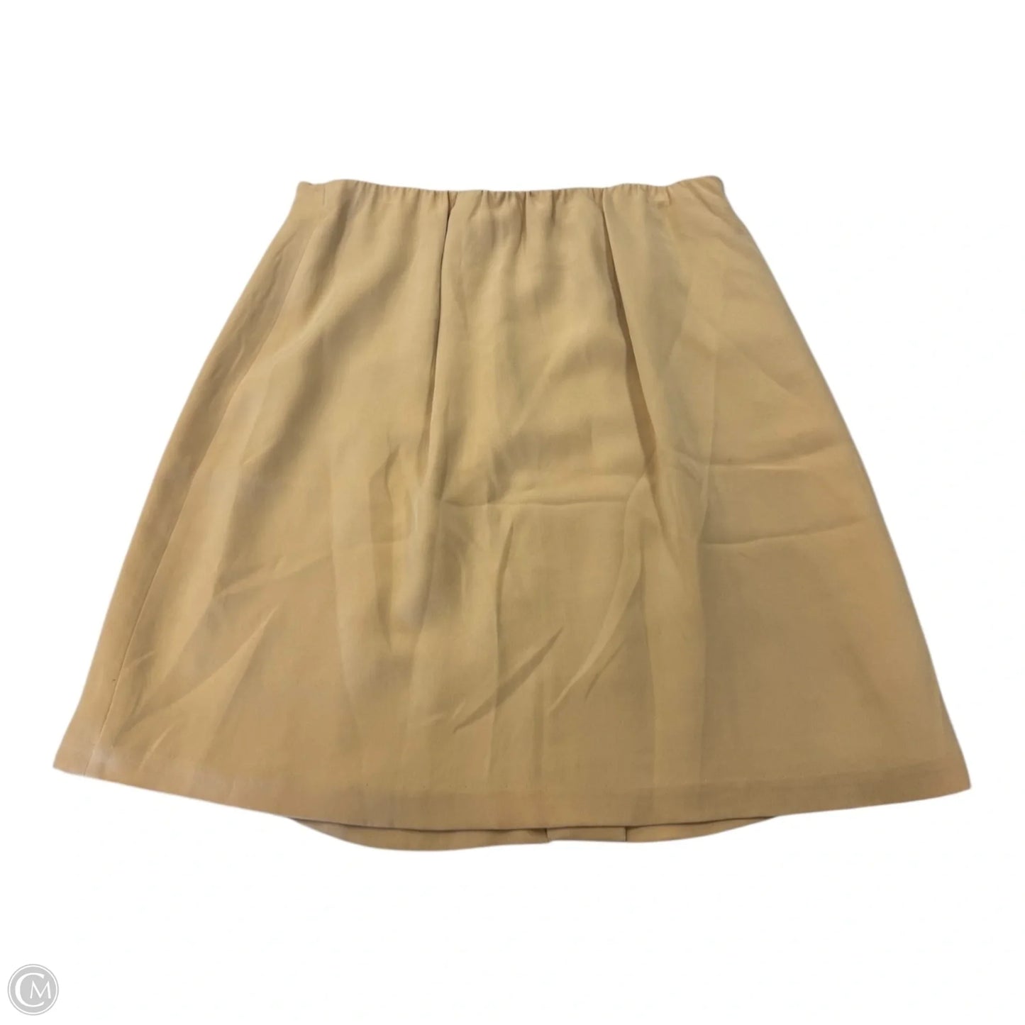 Skirt Midi By Clothes Mentor In Tan, Size: L