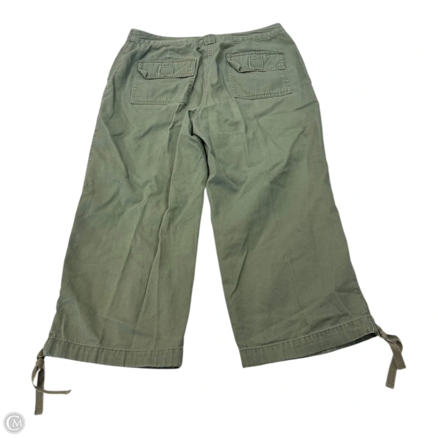 Capris By Jm Collections In Green, Size: 6