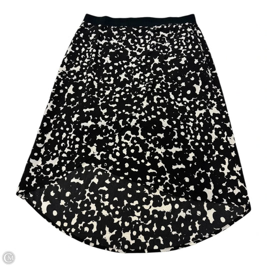 Skirt Midi By Cabi In Black & White, Size: M