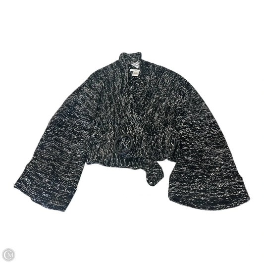 Cardigan By Vertigo In Black & White, Size: Xl