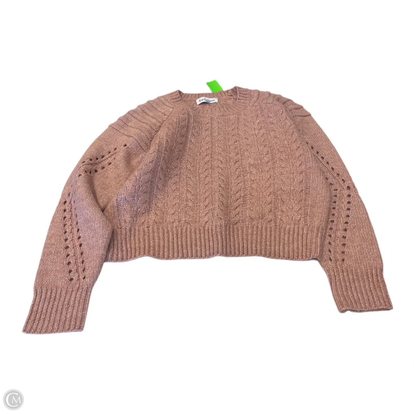 Sweater By En Saison In Pink, Size: L