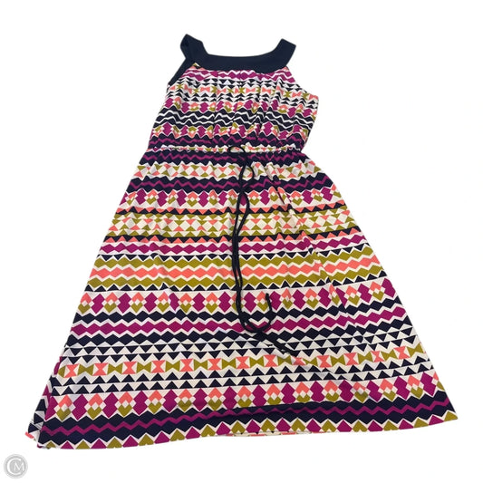 Dress Casual Short By Enfocus In Geometric Pattern, Size: 6