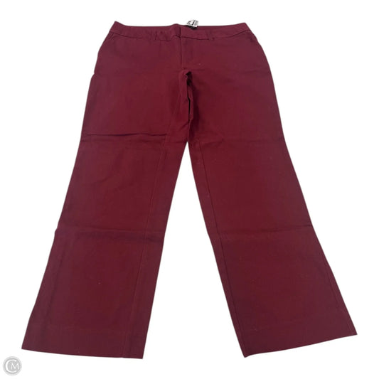 Pants Other By Faded Glory In Maroon, Size: 8
