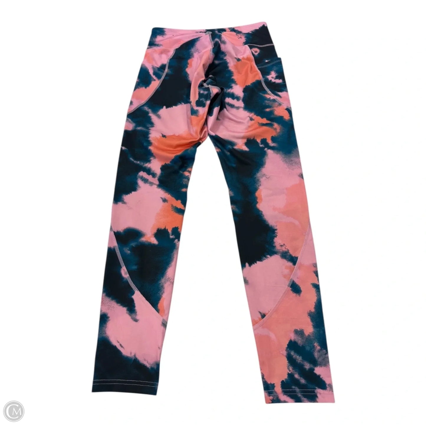 Athletic Leggings By Tek Gear In Tie Dye Print, Size: M