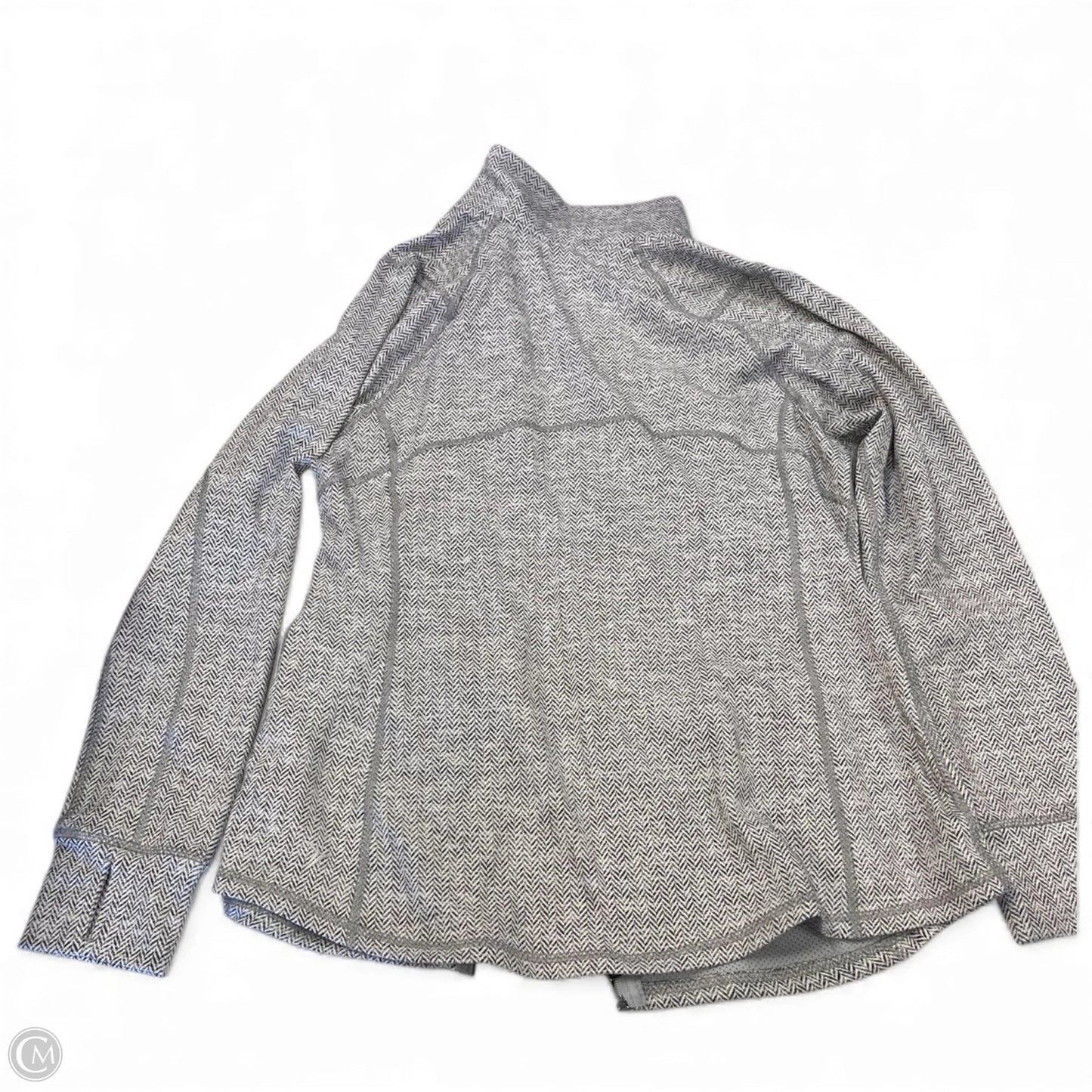 Athletic Jacket By Old Navy In Grey, Size: Xl