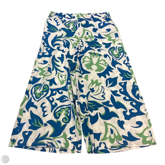 Pants Linen By Christian Siriano In Multi-colored, Size: Xl