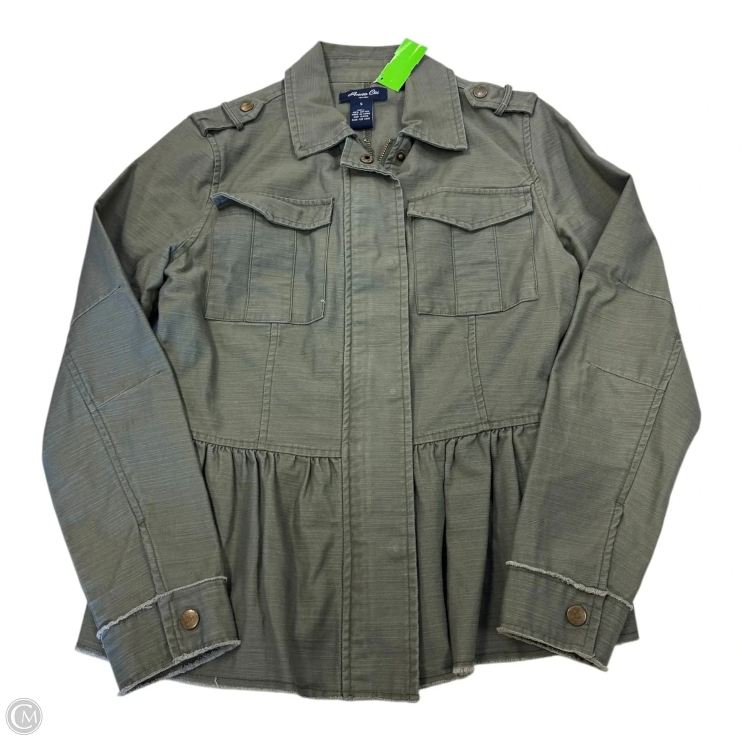 Jacket Other By Clothes Mentor In Green, Size: S