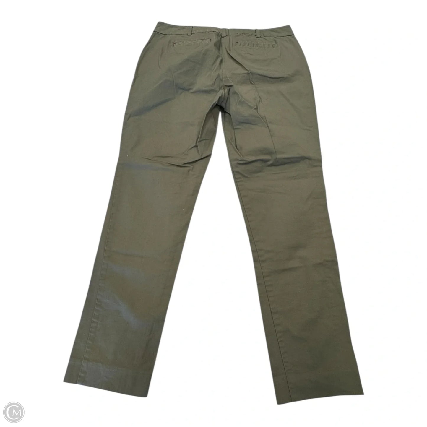 Capris Designer By Michael Kors In Green, Size: 6p