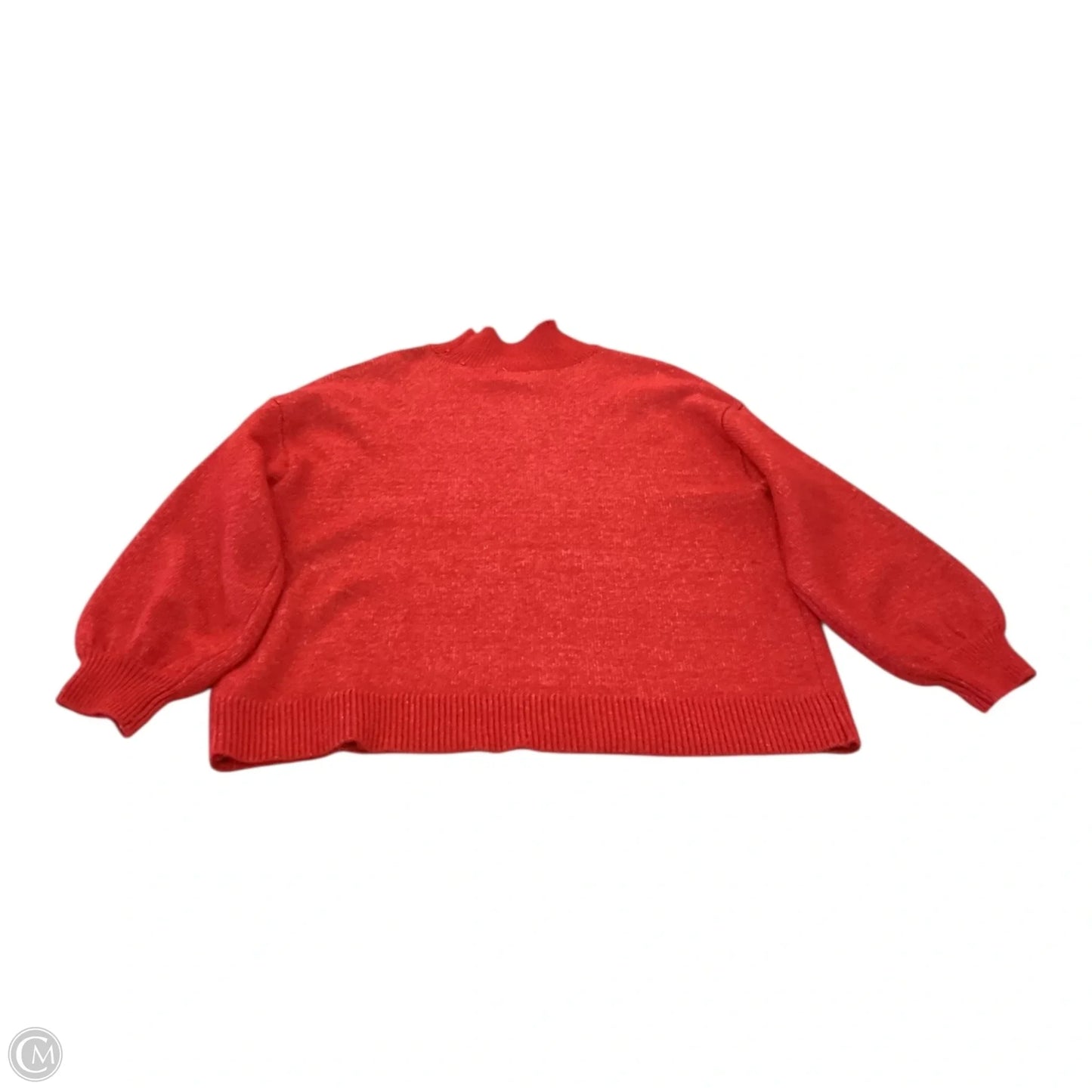 Sweater By Nine West In Red, Size: 1x