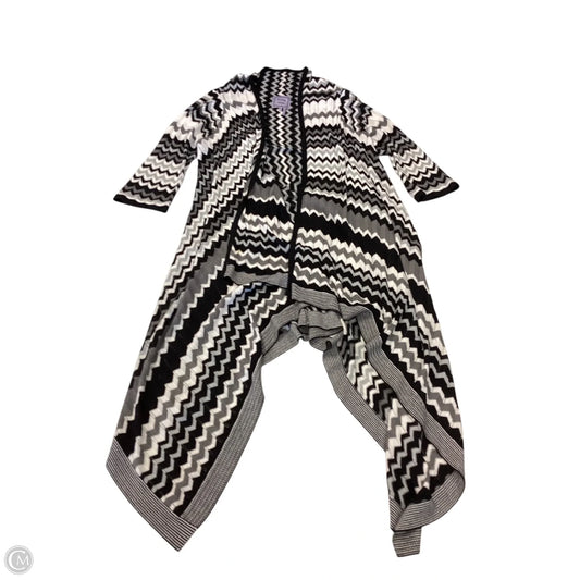 Cardigan By Michelle Nicole In Black & White, Size: S