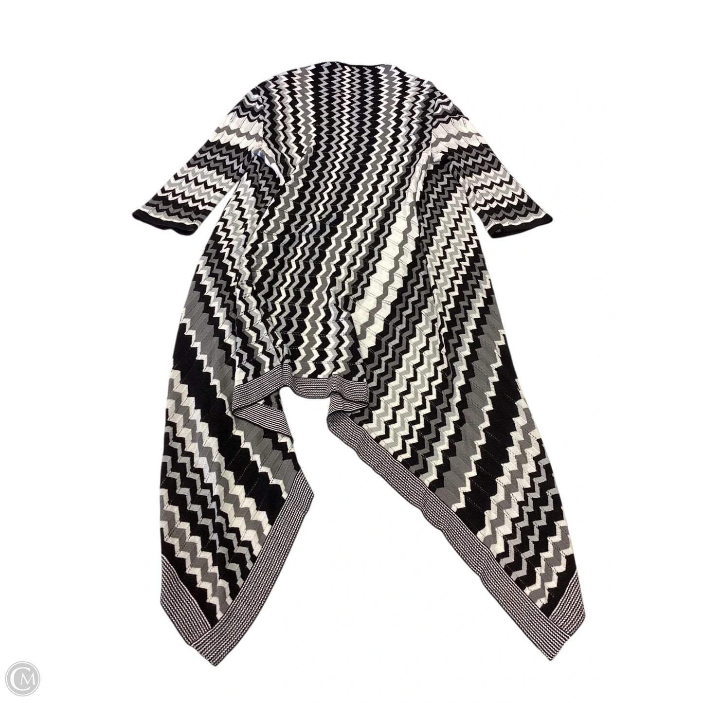 Cardigan By Michelle Nicole In Black & White, Size: S