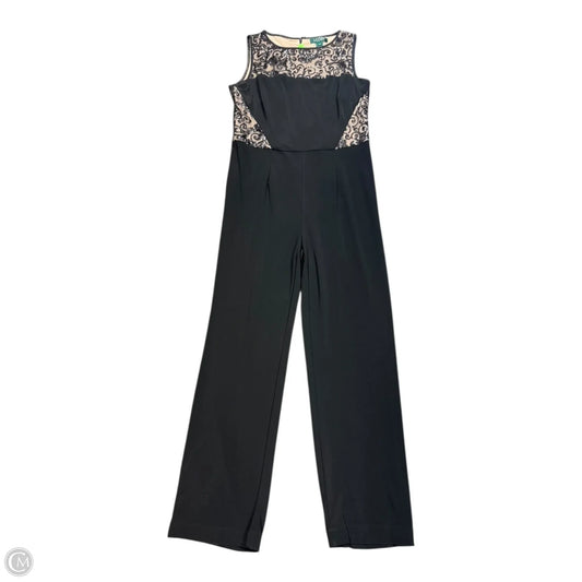 Jumpsuit By Lauren By Ralph Lauren In Black, Size: 12