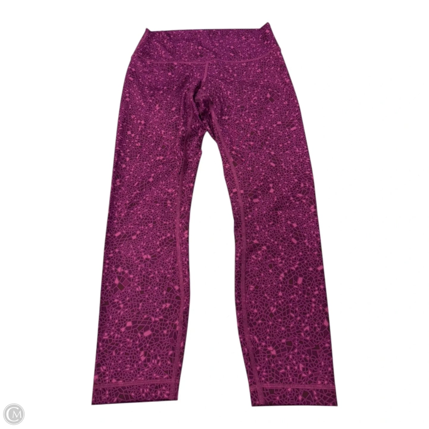 Athletic Capris By Lululemon In Purple, Size: 6