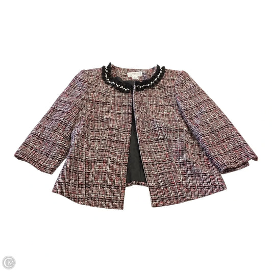 Blazer By Clothes Mentor In Multi-colored, Size: 6p