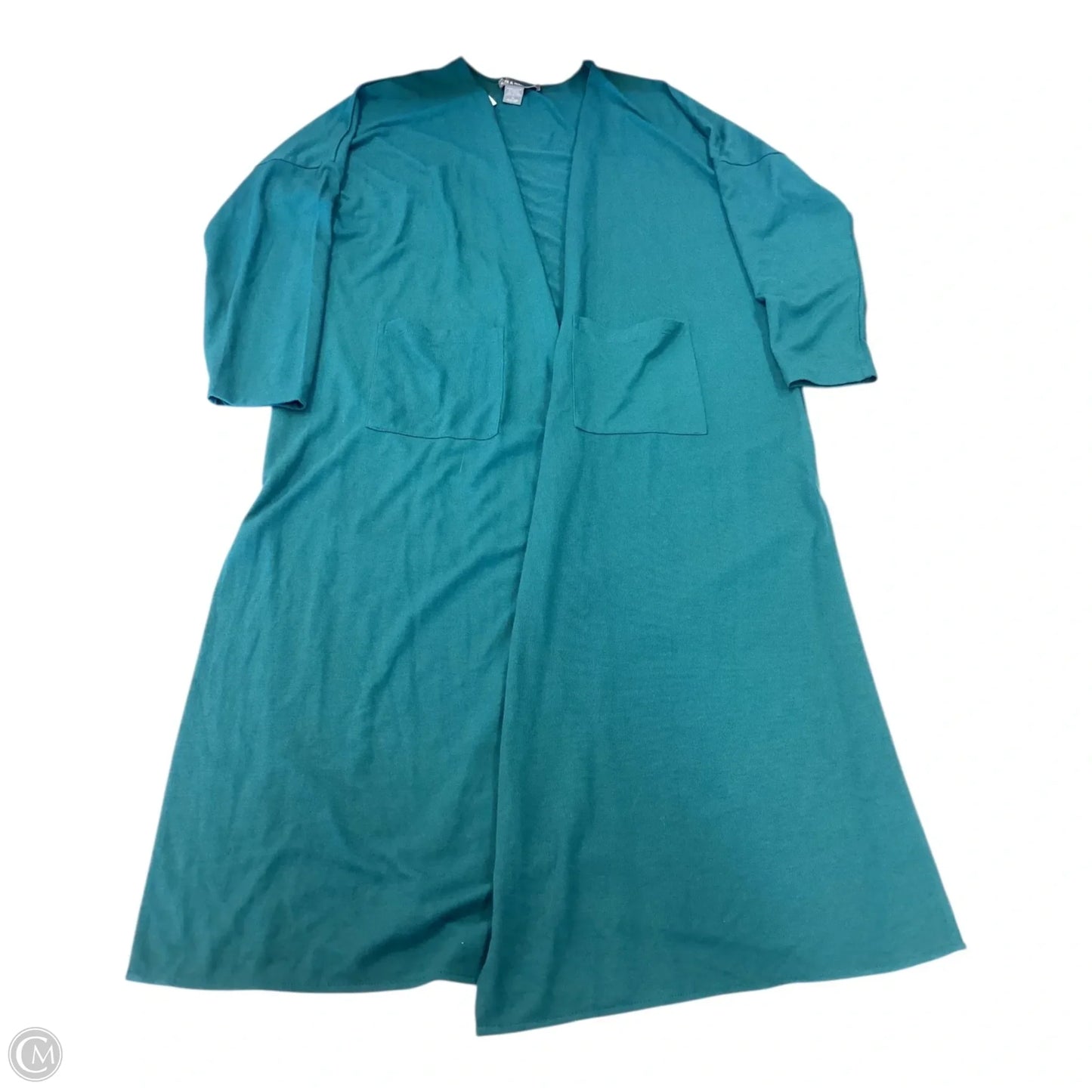 Cardigan By Kate & Mallory In Green, Size: Xl