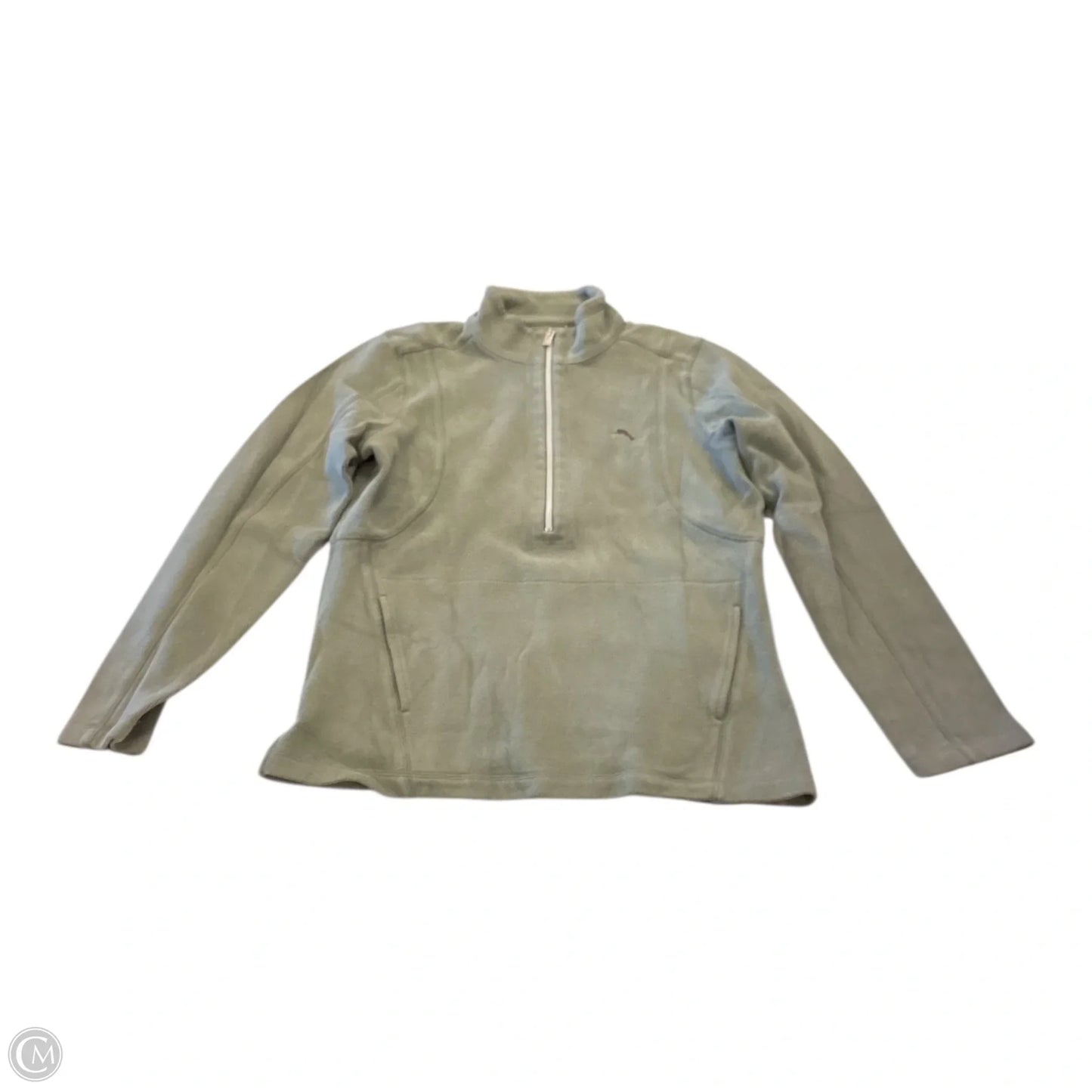 Sweatshirt Collar By Tommy Bahama In Green, Size: M