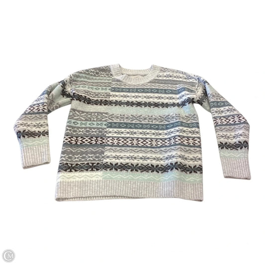 Sweater By Loft In Multi-colored, Size: M