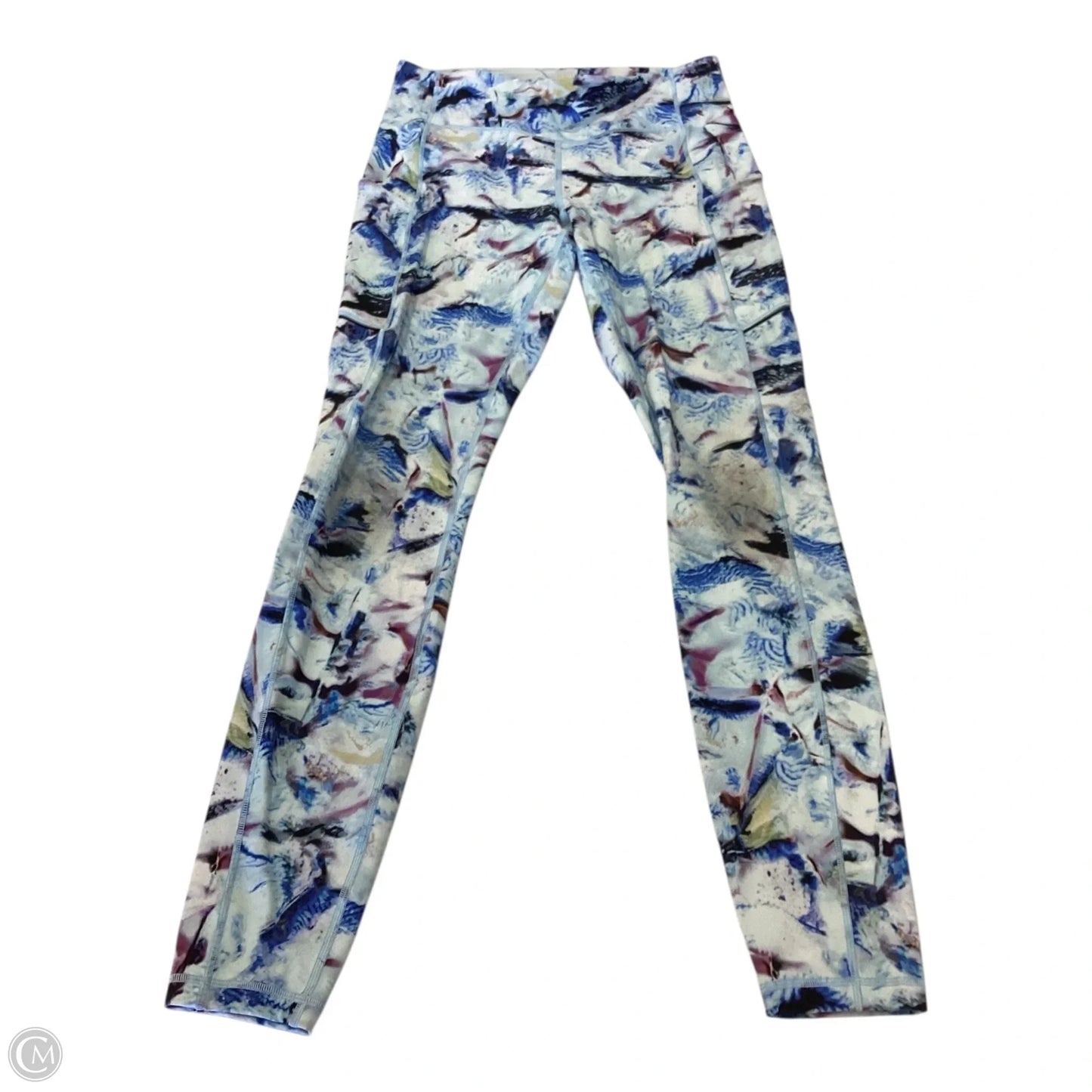 Athletic Leggings By Lululemon In Blue & Purple, Size: 6