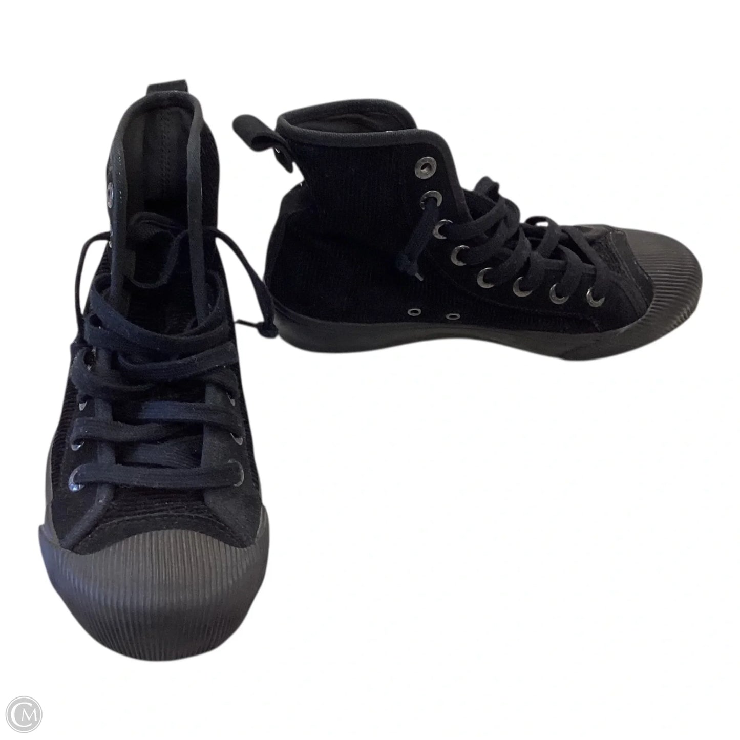 Shoes Sneakers By Levis In Black, Size: 5