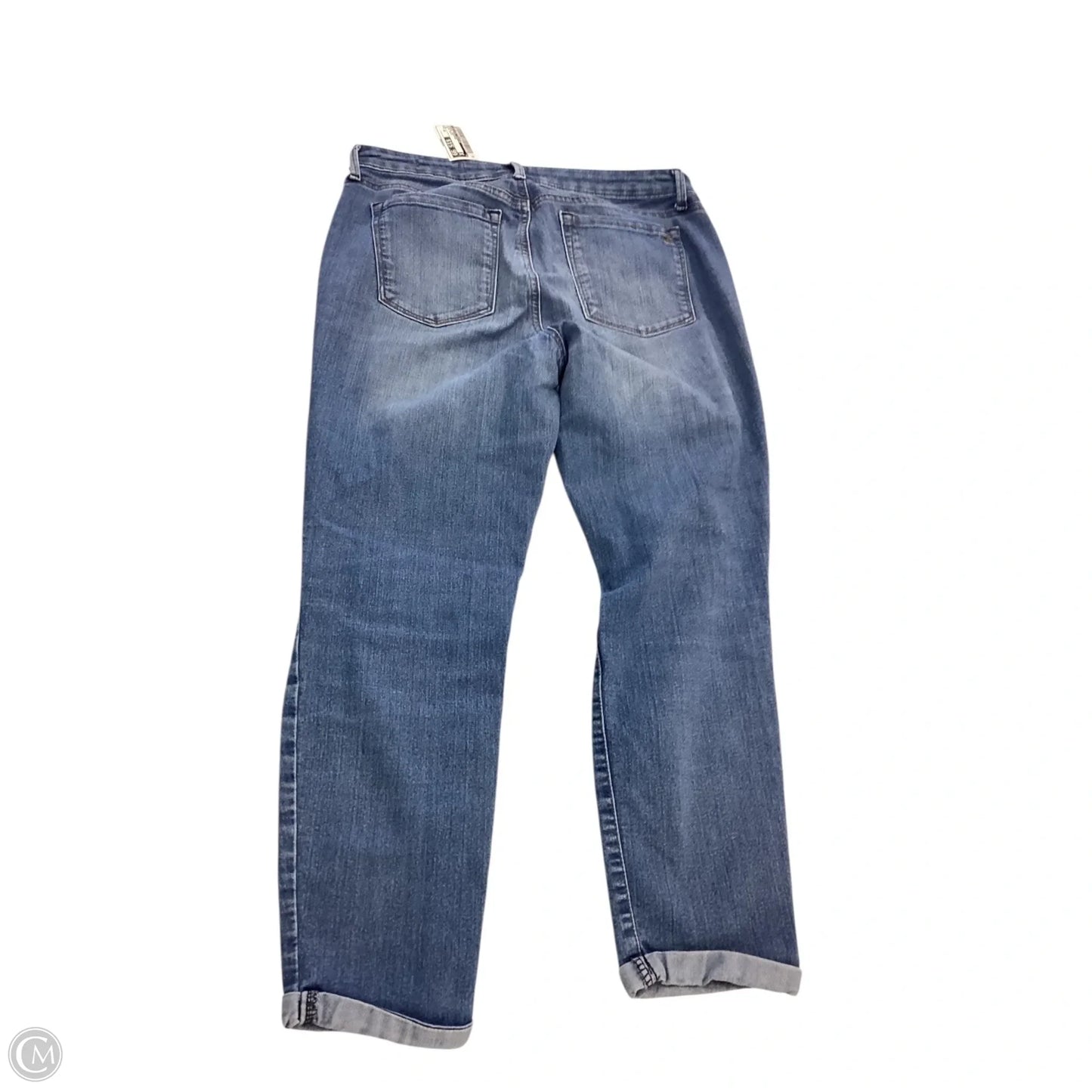 Jeans Cropped By Jessica Simpson In Blue Denim, Size: 10