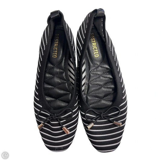 Shoes Flats By Restricted In Striped Pattern, Size: 7.5